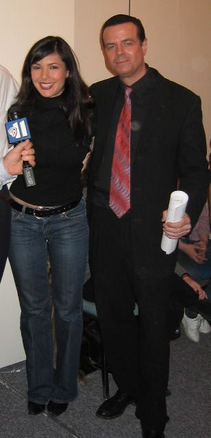 John Petrocelli hypnotist and wb11 reporter